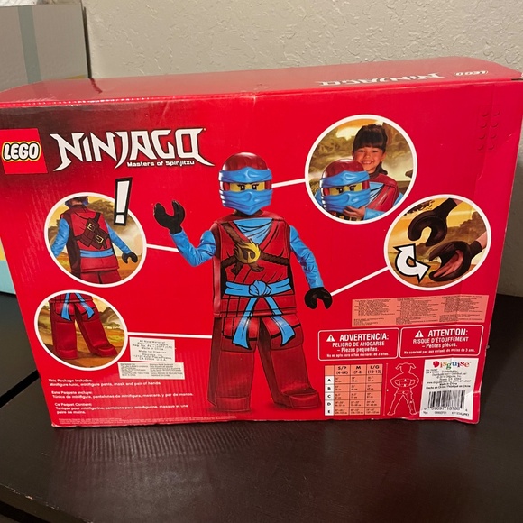 Ninjago Nya costume size 4-6 - Picture 4 of 5